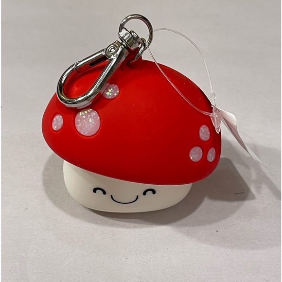 Mushroom Bath and Body Works Hand Sanitizer Holder | Key Chain - Picture 1 of 5